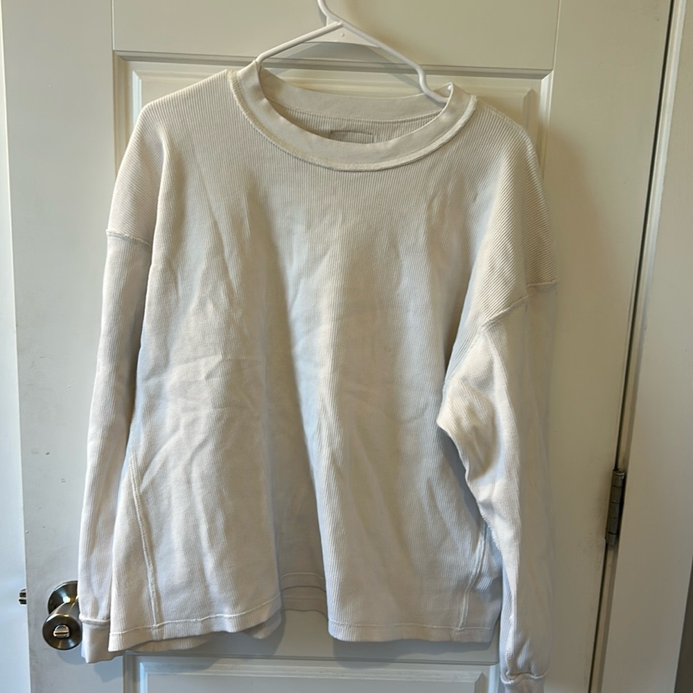 Daily Drills Oversized Waffle Knit Thermal